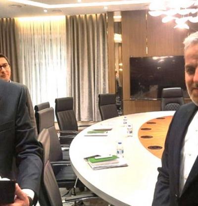 Встеча посла Ирана с Министром энергетики Туркменистана